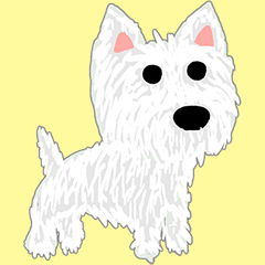 "Westie terrier" dog  #1