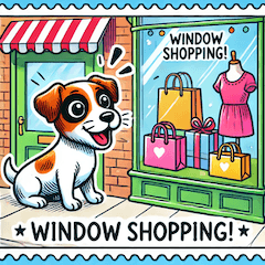 Joyful Shopping with Jack Russell