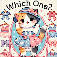 Cute Calico Cat Outfit Choices