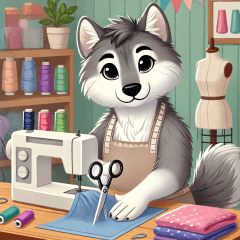 Sewing Wolf