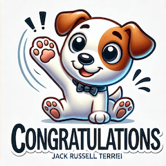 Jack Russell Business Stickers