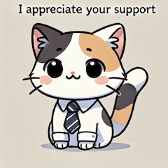 Business Calico Cat Stickers