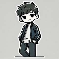 Cool Boy Stickers.