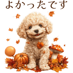 Autumn Poodle