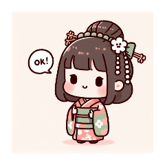 maiko-san stamp