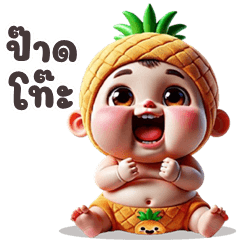 Funny pineapple (Kum-muang)