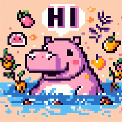 Daily Life of Pixel Hippo@SFW