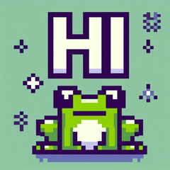 Cute Moments of Pixel Frog@SFW