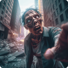 The carefree daily life of a zombie