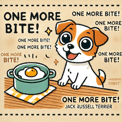 Jack Russell Cooking Stickers