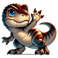 Baby Dinosaur Daily Stickers