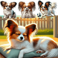 Elly the Papillon: Joyful Moments