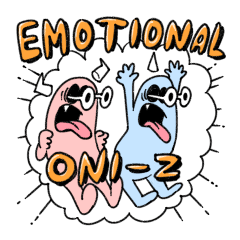 Emotional ONI-Z Sticker