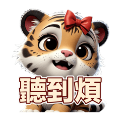 花虎氣到瘋對話寶典(女)