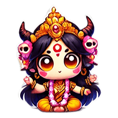 Adorable Mystic Kali of Fortune