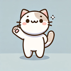 Soft & Cute Cat Stickers