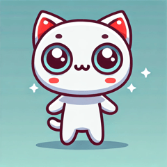 Cute Cat Stickers0002