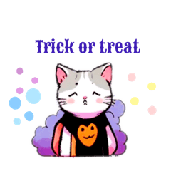 Cat Halloween party