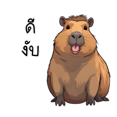 Cute Capy Capybara