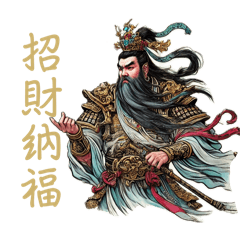 Military Deity of Wealth Zhao Gongming