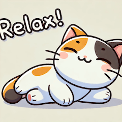 Busy Calico Cat's Holiday Stickers