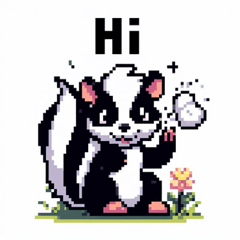 Pixel Skunk @SFW