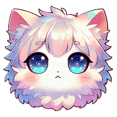 Fluffy Cat's Daily Stickers