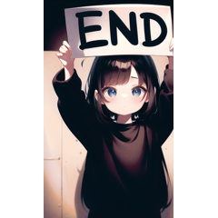 Cute girls raise END