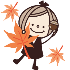 Osyakawa Girl's Autumn Greetings