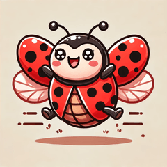 Ladybug's Exciting Stroll