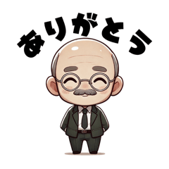 チョビヒゲ社長のLINEスタンプ