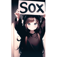 Cute girls raise SOX