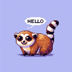 Pixel Slow Loris@SFW