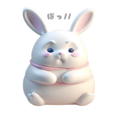 3d rabbits