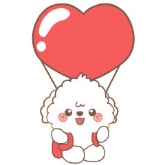 White puppy 2 : Pop-up stickers