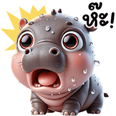 Hippo Deng Deng So Cute