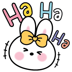 Boo Boo Rabbit, cute, big words