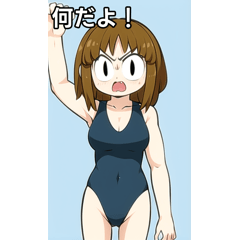 angry swimsuit girl 5