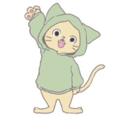 hoodie cat Hakata