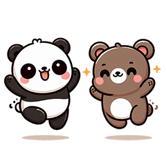 Panda x Beruang