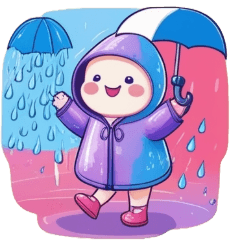 小雨人愛雨天