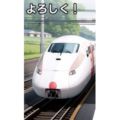 Talking bullet train 5