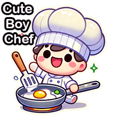 Cute Boy Chef