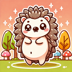 Hedgehog Haiku Joy