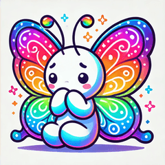 Rainbow Butterfly Emotions