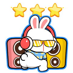 Cool bunny and Friends (Pop up)