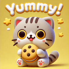 Cute Scottish Fold LINE Sticker