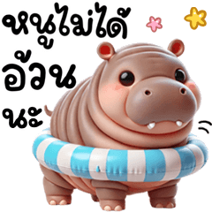 Hippo Cute Deng Deng