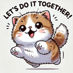 Encouraging Munchkin Cat Stickers