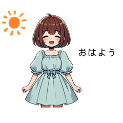 Megu's Daily Stickers